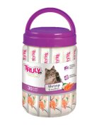 WANPY Truly Creamy Lickable Treat Creveți și Cod flacon recompense fără cereale pisici (piure) 420g