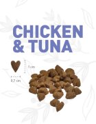 WEEGO Pui și Ton hrană uscată fără cereale pisici 1.5kg