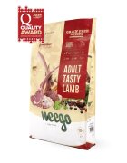 WEEGO Tasty Lamb XS-XL Miel hrană uscată monoproteică fără cereale câini 10kg
