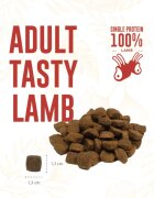 WEEGO Tasty Lamb XS-XL Miel hrană uscată monoproteică fără cereale câini 2kg