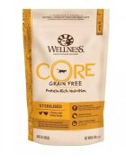Wellness Core Dry Sterilised cu Pui si Curcan 300 g