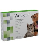 Wepharm WeBiotic supliment sistem digestiv câini comprimate WeBiotic XS-XL supliment sistem digestiv câini și pisici flacon 30 comprimate