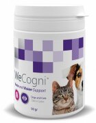 Wepharm WeCogni supliment sistem nervos & calmante oftalmic câini senior pudră WeCogni XS-XL supliment sistem nervos & calmante oftalmic câini și pisici senior flacon 90g pudră