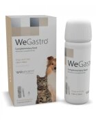Wepharm WeGastro supliment sistem digestiv câini suspensie orală WeGastro XS-XL supliment sistem digestiv câini și pisici flacon 60ml suspensie orală