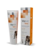 Wepharm WeVit Tasty supliment multivitamine câini pastă orală WeVit Tasty XS-XL supliment multivitamine câini și pisici flacon 100g pastă orală