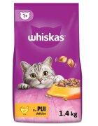 WHISKAS Adult Pui hrană uscată pisici 1.4kg