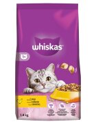 WHISKAS Adult Pui hrană uscată pisici 1.4kg