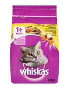 WHISKAS Adult Pui hrană uscată pisici 300g