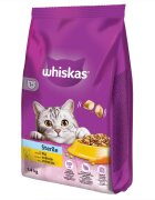 WHISKAS Adult Sterile Pui hrană uscată pisici sterilizate 1.4kg