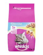 WHISKAS Adult Sterile Pui hrană uscată pisici sterilizate 1.4kg