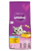 WHISKAS Adult Sterile Pui hrană uscată pisici sterilizate 14kg