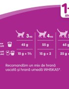 WHISKAS Adult Vită hrană uscată pisici 14kg