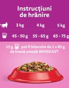 WHISKAS Adult Vită hrană uscată pisici 3.8kg