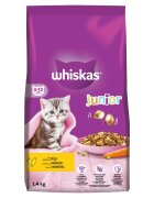 WHISKAS Junior Pui hrană uscată pisici junior 1.4kg