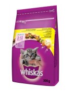 WHISKAS Junior Pui hrană uscată pisici junior 300g