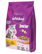 WHISKAS Junior Pui hrană uscată pisici junior 300g