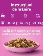 WHISKAS Junior Pui hrană uscată pisici junior 300g