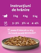 WHISKAS Pure Delight Pui plic hrană umedă pisici (în aspic) 85g