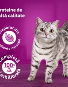 WHISKAS Pure Delight Selectii Clasice Vită și Pui plic hrană umedă pisici (în aspic) multipack 85g x 4