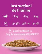 WHISKAS Somon plic hrană umedă pisici (în sos) 85g