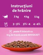 WHISKAS Vită plic hrană umedă pisici (în sos) 85g