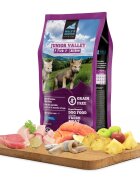 WOLF'S MOUNTAIN Junior Valley XS-XL Pește și Pui hrană uscată fără cereale câini 12kg
