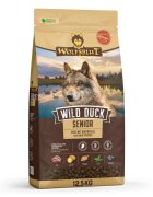 WOLFSBLUT Wild Duck Senior XS-XL Rață hrană uscată fără cereale câini senior 12.5kg