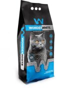 WonderWhite neparfumat așternut igienic pisici granule bentonită aglomerant neutralizare mirosuri fără praf 15.3kg