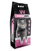 WonderWhite Talc așternut igienic pisici granule bentonită aglomerant neutralizare mirosuri 15.3kg