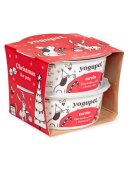 YOGUPET Christmas iaurt cu turrón XS-XL recompense câini (topping) multipack 110g x 2buc