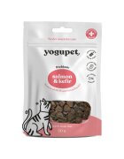 YOGUPET Snack Cat Somon & Kefir Somon recompense fără cereale pisici 50g