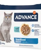 Advance Cat Wet Sterilized Cod Multipack 4x85 g