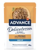 Advance Hrana Umeda Pisici Cat Wet Delicatessen Pui 85 g