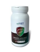 adVET Hepactiv Large Breed supliment alimentar 90 capsule