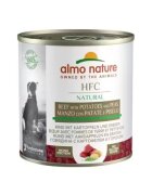 Almo Nature Hrana umeda caini HFC Conserva cu Vita Cartofi si Mazare 280 g