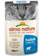 Almo Nature Hrana umeda pisici Holistic Sterilized Cod 70 g