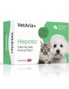 Antibiotice Iasi VetAria+ Hepatic Caini Talie Mica si Pisici 30 capsule Twist-off