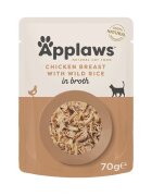 Applaws Chicken Breast with Wild Rice plic 70 g