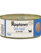 Applaws Chicken Tuna Fillet with Crab conserva 70 g