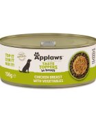 Applaws Hrana umeda caini Dog Taste Toppers Piept de Pui si Legume in supa 156 g