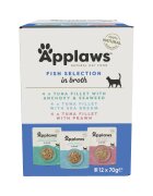 Applaws Hrana umeda pisici Cat Adult Selectie Peste Multipack Plicuri 12 x 70 g