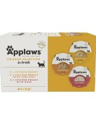 Applaws Hrana umeda pisici Cat Adult Selectie Pui Multipack Boluri 8 x 60 g