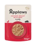 Applaws Hrana umeda pisici Cat File Pui si Vita in aspic 70 g
