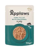 Applaws Hrana umeda pisici Cat File Ton si Macrou in aspic 70 g