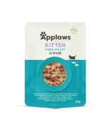 Applaws Kitten Tuna Fillet in Broth plic 50 g