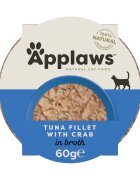 Applaws Succulent Tuna Fillet with Crab 60 g