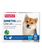 Beaphar Pipete Antiparazitare Dimethicare Line-On Caini M 3 pipete x 3 ml
