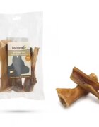 Beeztees Bucatele piele de cap de vita 250 g