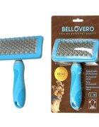 Bellovero Perie baie/ masaj pentru caini si pisici cauciuc