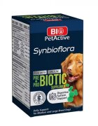 Bio Petactive Synbioflora pentru Caini de Talie Medie si Mare 60 tablete